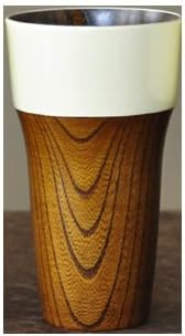 בחירת טוקיו מאטא - מיסאראקו בירה כוס: יפן ספלי LaCquareware מעץ עם קופסת מתנה [ספינה סטנדרטית על ידי Int'l E -Packet עם